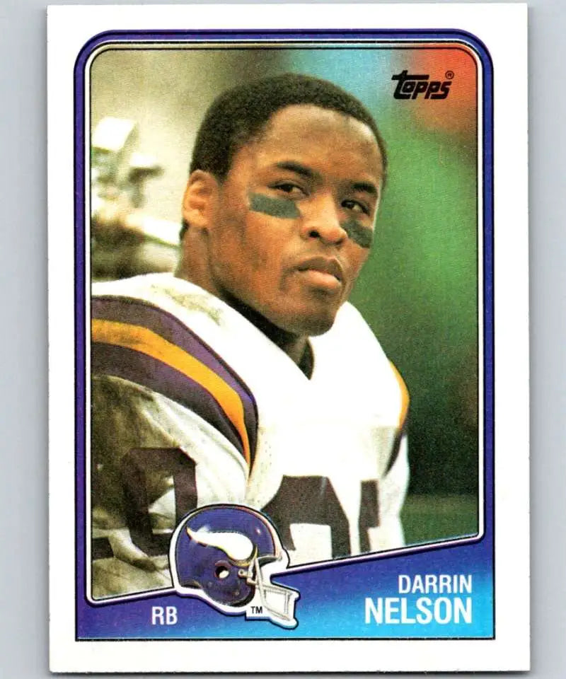 1988 Topps #149 Darrin Nelson EX Excellent Minnesota Vikings Football Card - Football Card Single