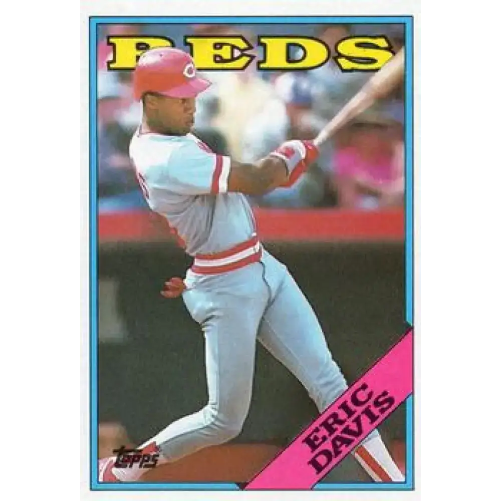 1988 Topps #150 Eric Davis NM-MT Cincinnati Reds Baseball Card - Baseball Card Single