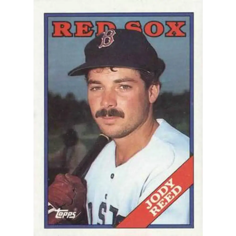 1988 Topps #152 Jody Reed NM-MT RC Rookie Boston Red Sox Baseball Card - Baseball Card Single
