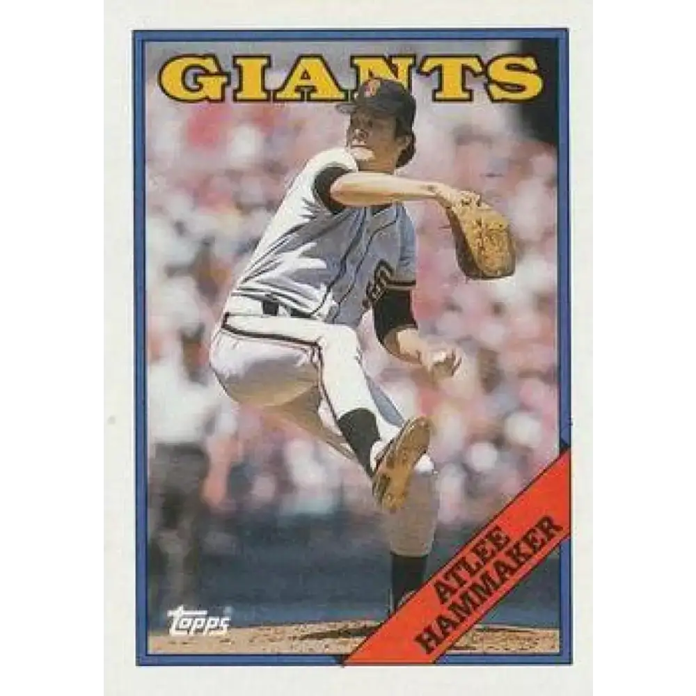 1988 Topps #157 Atlee Hammaker NM-MT San Francisco Giants Baseball Card - Baseball Card Single