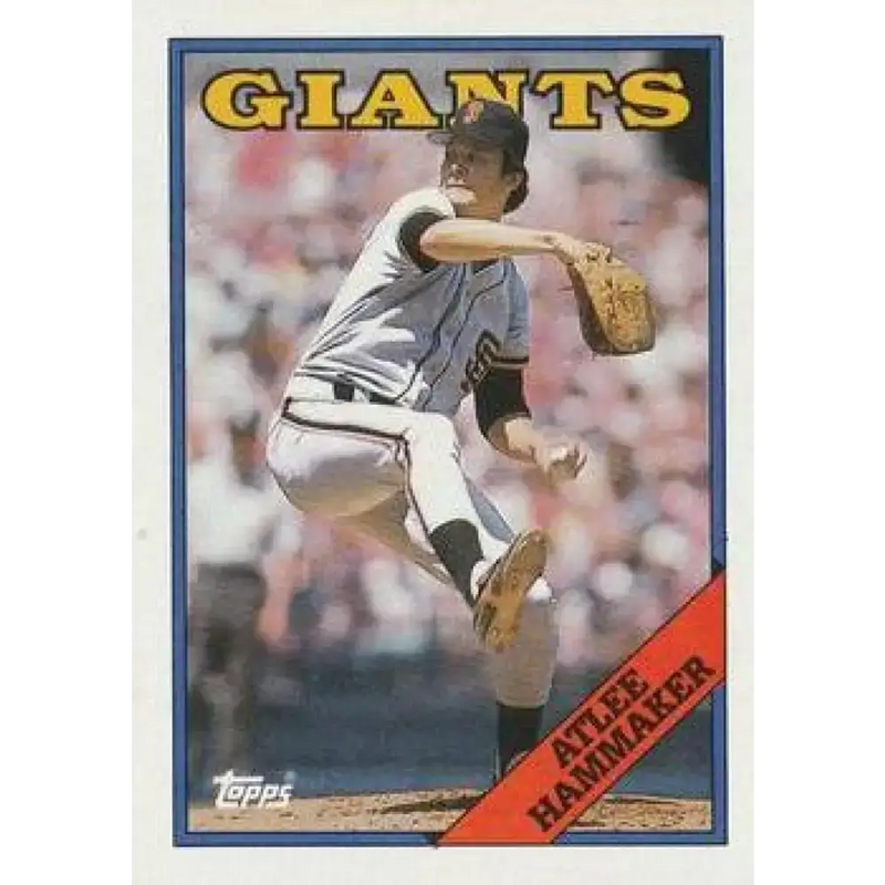 1988 Topps #157 Atlee Hammaker NM-MT San Francisco Giants Baseball Card - Baseball Card Single