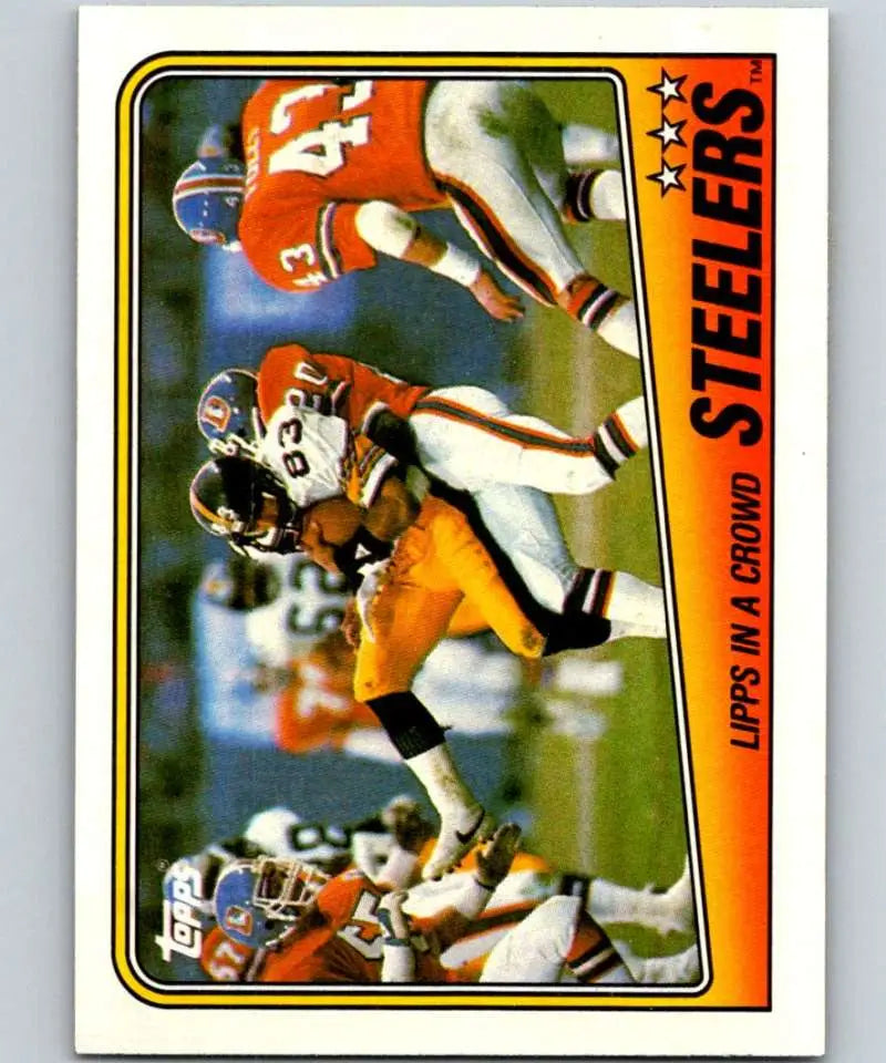 1988 Topps #162 Louis Lipps EX Excellent Pittsburgh Steelers Football Card - Football Card Single