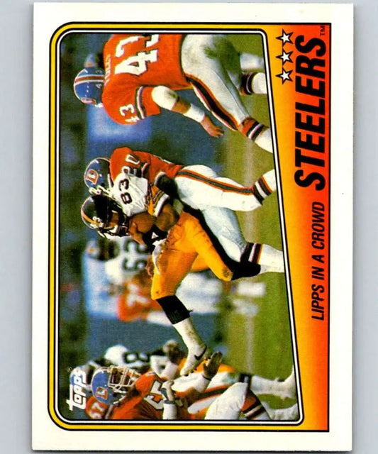 1988 Topps #162 Louis Lipps EX Excellent Pittsburgh Steelers Football Card