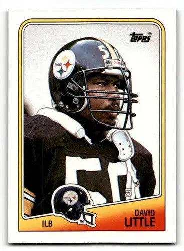 1988 Topps #172 David Little Pittsburgh Steelers Football Cards EX/N ID:62506 - Football Card Single