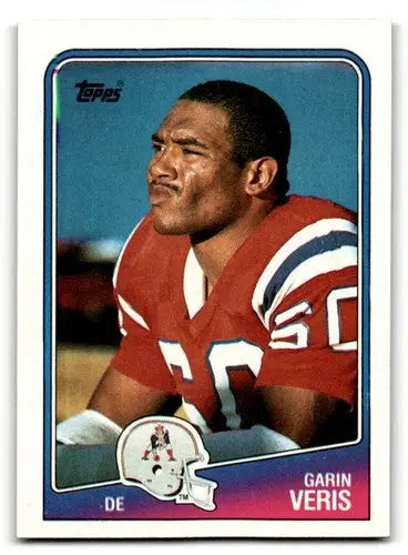 1988 Topps #185 Garin Veris New England Patriots Football Cards EX/N ID:62519 - Football Card Single
