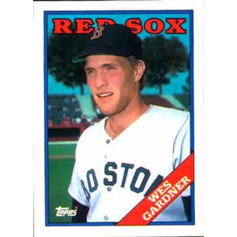 1988 Topps #189 Wes Gardner NM-MT RC Rookie Boston Red Sox Baseball Card