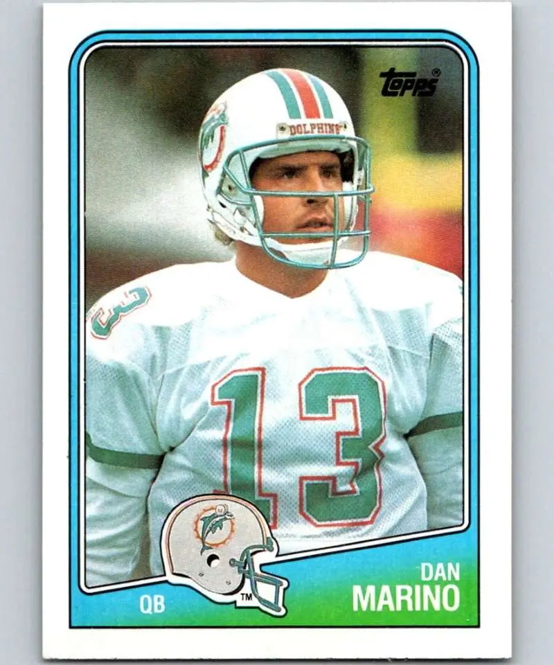 1988 Topps #190 Dan Marino EX Excellent Miami Dolphins Football Card