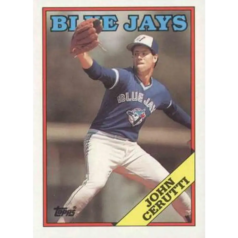 1988 Topps #191 John Cerutti NM-MT Toronto Blue Jays Baseball Card - Baseball Card Single