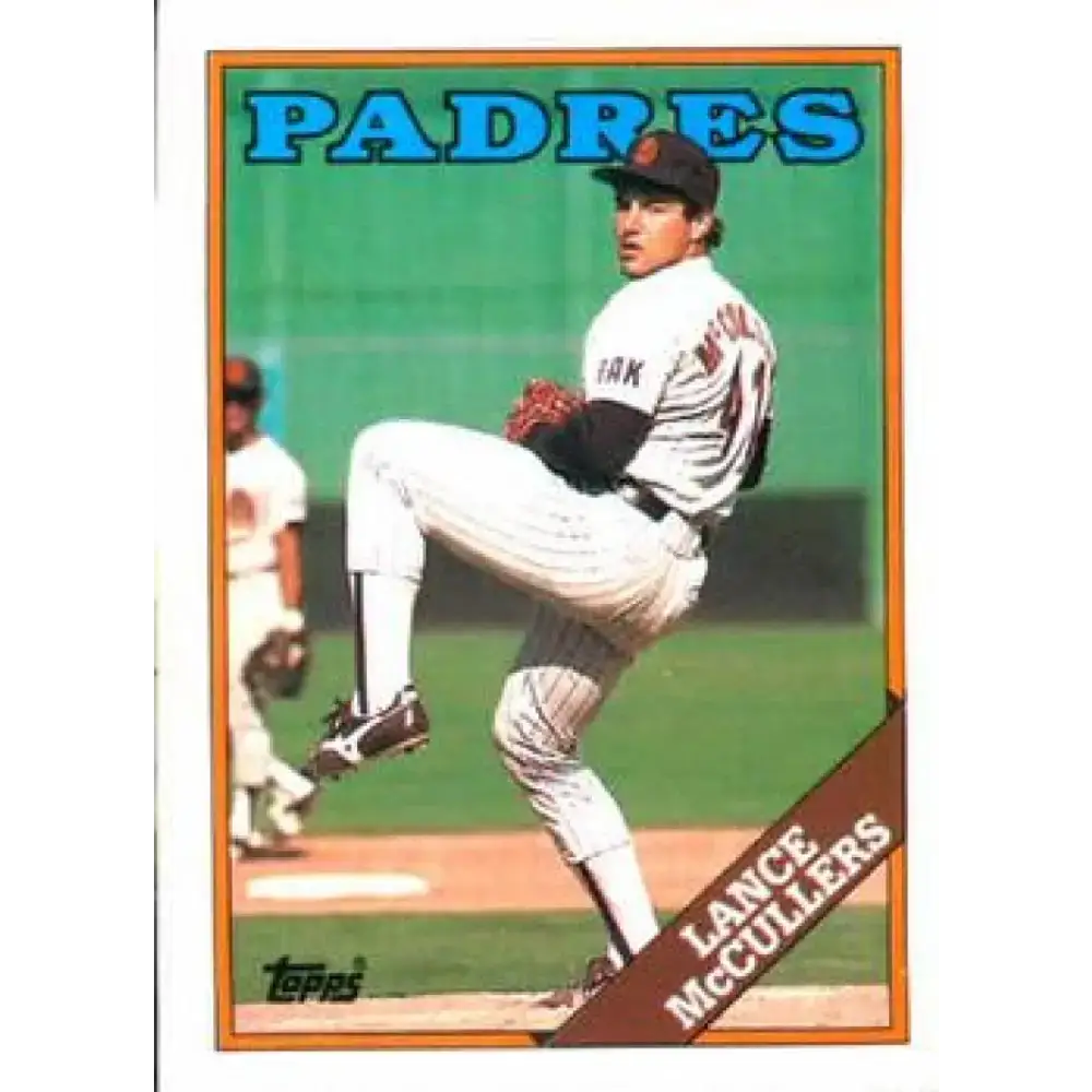 1988 Topps #197 Lance McCullers NM-MT San Diego Padres Baseball Card - Baseball Card Single