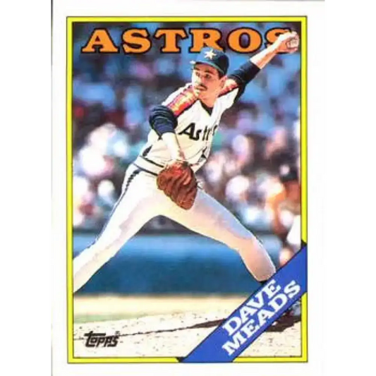 1988 Topps #199 Dave Meads NM-MT RC Rookie Houston Astros Baseball Card