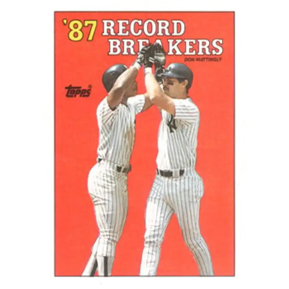 1988 Topps #2 Don Mattingly NM-MT New York Yankees Baseball Card - Baseball Card Single