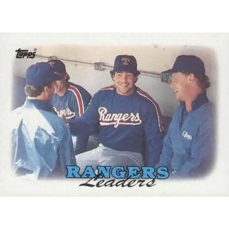 1988 Topps #201 Pete Incaviglia/Steve Buechele NM-MT Texas Rangers Baseball Card - Baseball Card Single