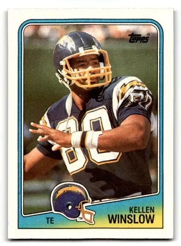 1988 Topps #209 Kellen Winslow San Diego Chargers Football Cards EX/ ID:62543 - Trading Cards