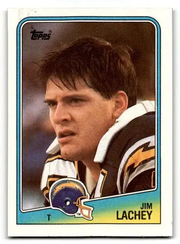 1988 Topps #211 Jim Lachey San Diego Chargers Football Cards EX/NM ID:62545 - Trading Cards