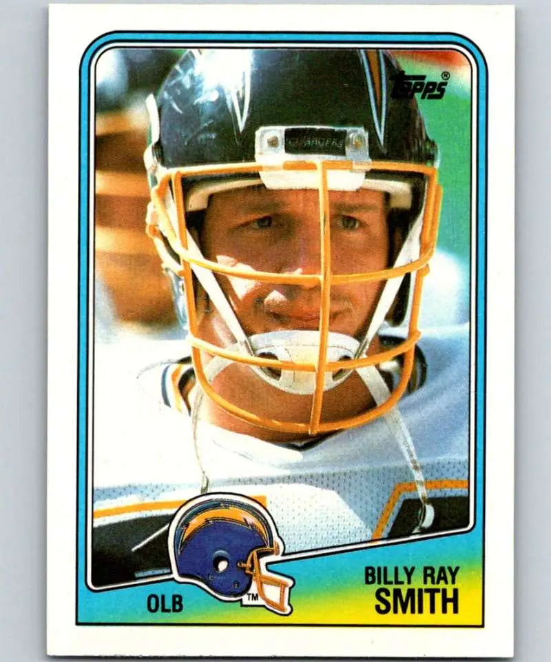 1988 Topps #213 Billy Ray Smith EX Excellent San Diego Chargers Football Card - Football Card Single