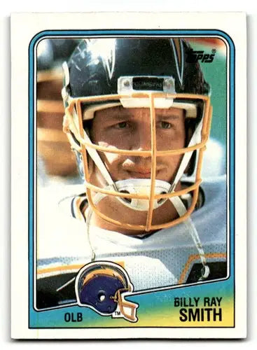1988 Topps #213 Billy Ray Smith San Diego Chargers Football Cards EX ID:62547 - Football Card Single