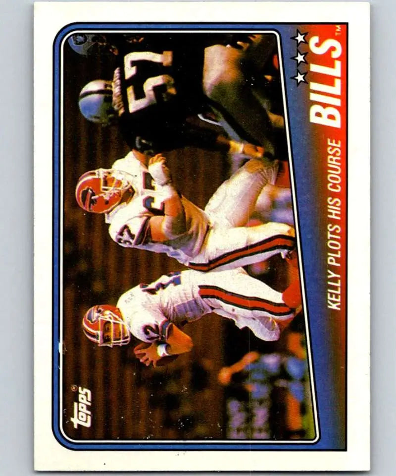 1988 Topps #220 Buffalo Bills Jim Kelly EX Excellent Buffalo Bills Football Card