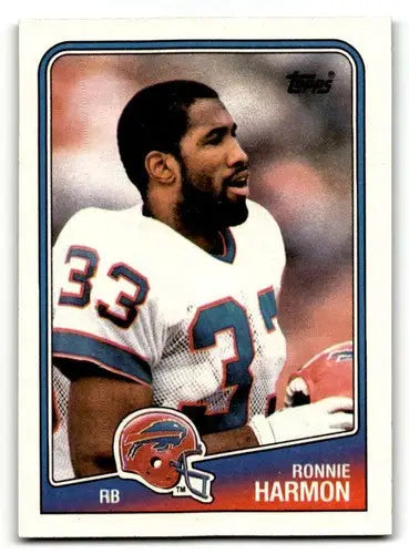 1988 Topps #222 Ronnie Harmon Buffalo Bills Football Cards EX/NM ID:62554 - Football Card Single
