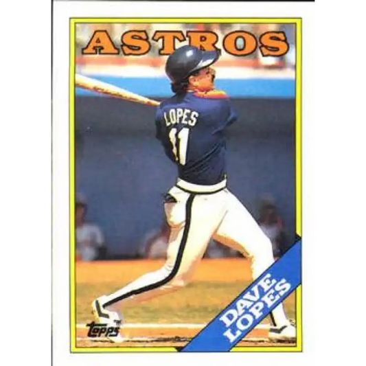 1988 Topps #226 Davey Lopes NM-MT Houston Astros Baseball Card