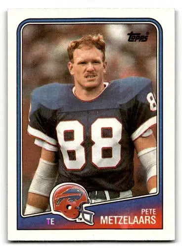 1988 Topps #226 Pete Metzelaars Buffalo Bills Football Cards EX/NM ID:62558 - Football Card Single