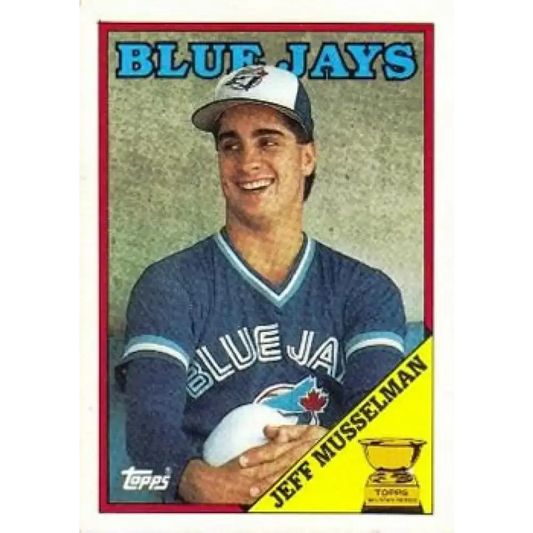 1988 Topps #229 Jeff Musselman NM-MT Toronto Blue Jays Baseball Card