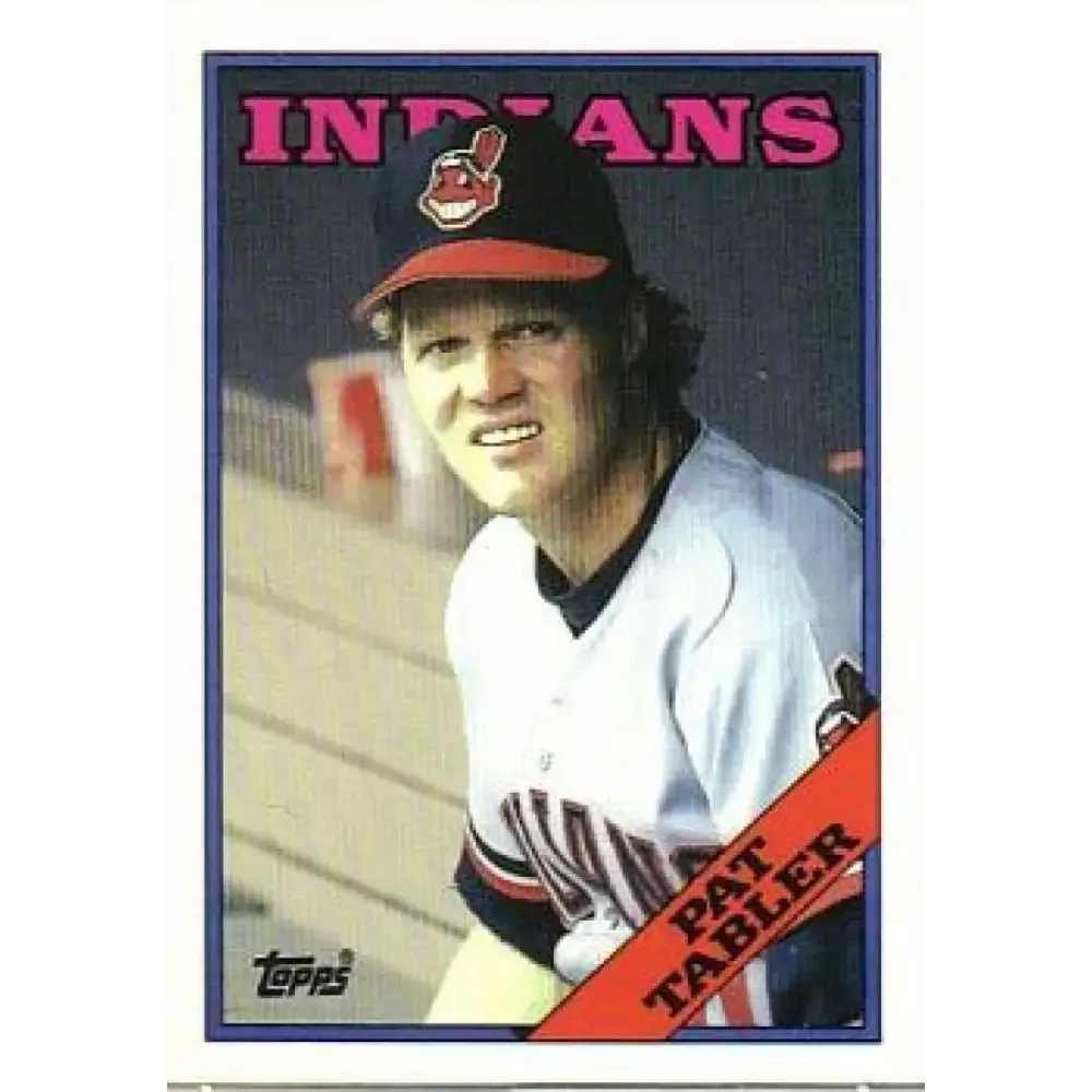 1988 Topps #230 Pat Tabler NM-MT Cleveland Indians Baseball Card - Baseball Card Single