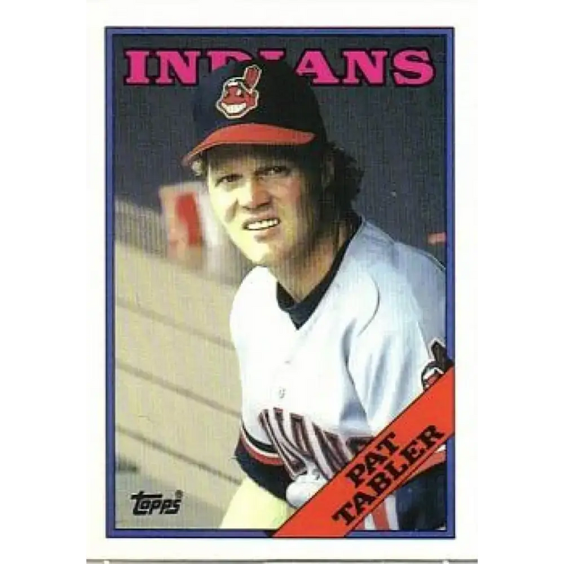 1988 Topps #230 Pat Tabler NM-MT Cleveland Indians Baseball Card - Baseball Card Single