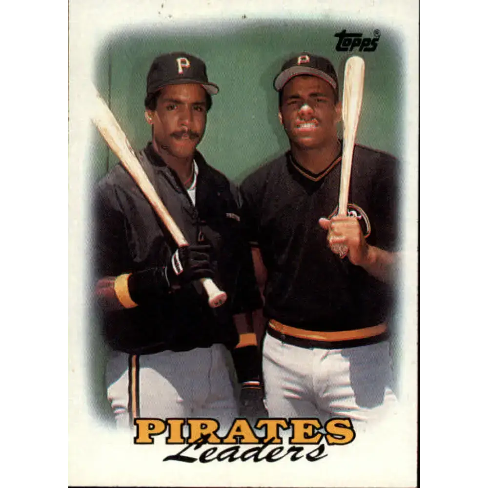1988 Topps #231 Barry Bonds/Bobby Bonilla NM-MT Pittsburgh Pirates Baseball Card - Baseball Card Single