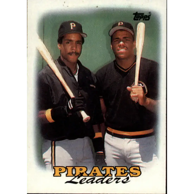 1988 Topps #231 Barry Bonds/Bobby Bonilla NM-MT Pittsburgh Pirates Baseball Card - Baseball Card Single