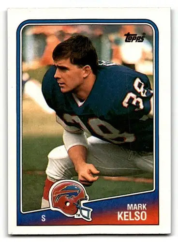 1988 Topps #231 Mark Kelso Buffalo Bills Football Cards EX/NM ID:62564 - Football Card Single