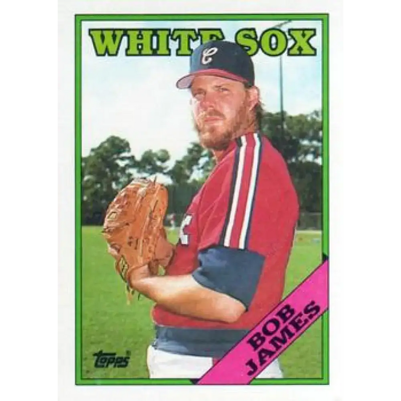1988 Topps #232 Bob James NM-MT Chicago White Sox Baseball Card - Baseball Card Single