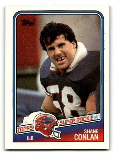 1988 Topps #232 Shane Conlan Buffalo Bills Football Cards EX/NM ID:62565 - Sports Cards