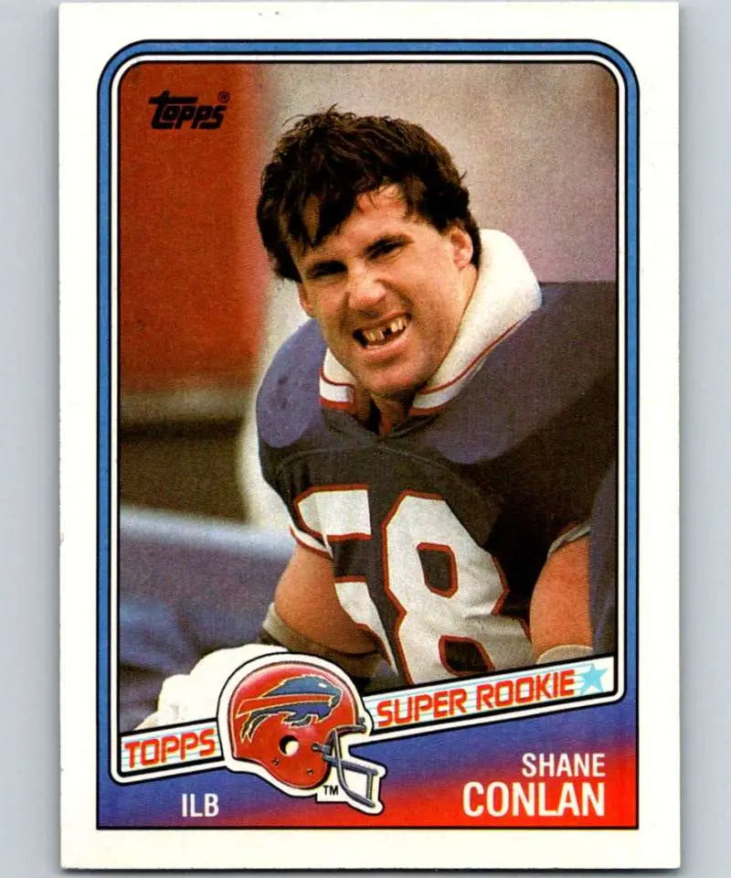 1988 Topps #232 Shane Conlan EX Excellent RC Rookie Buffalo Bills Football Card - Football Card Single