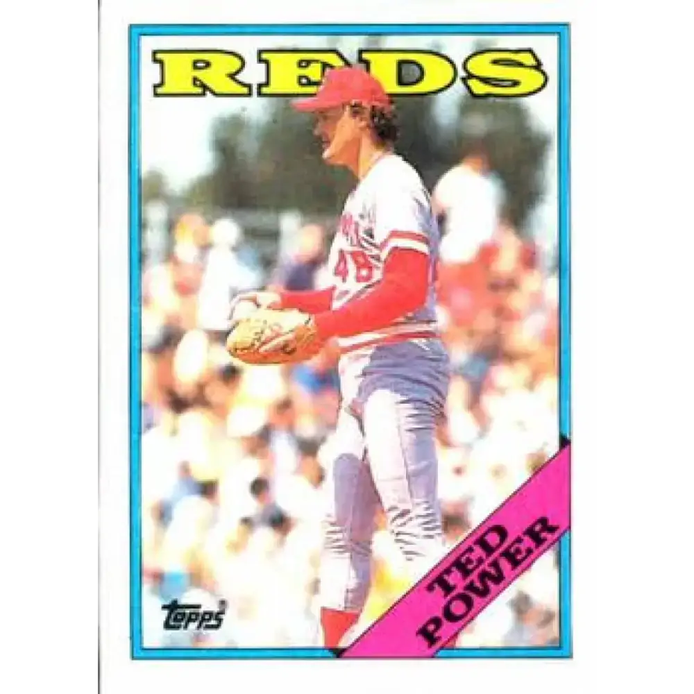 1988 Topps #236 Ted Power NM-MT Cincinnati Reds Baseball Card - Baseball Card Single
