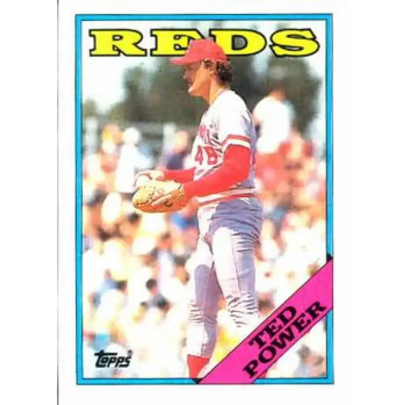 1988 Topps #236 Ted Power NM-MT Cincinnati Reds Baseball Card - Baseball Card Single