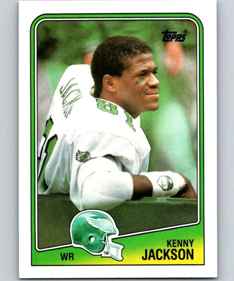 1988 Topps #238 Kenny Jackson EX Excellent Philadelphia Eagles Football Card - Football Card Single