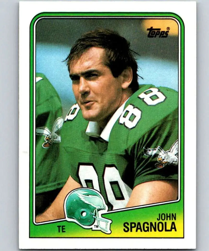 1988 Topps #239 John Spagnola EX Excellent Philadelphia Eagles Football Card - Football Card Single