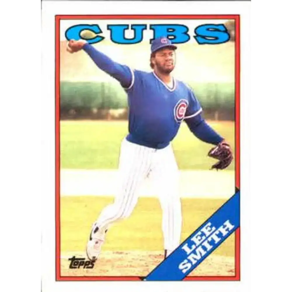 1988 Topps #240 Lee Smith NM-MT Chicago Cubs Baseball Card - Baseball Card Single