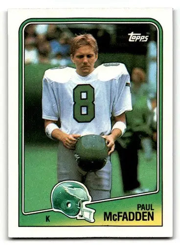 1988 Topps #240 Paul McFadden Philadelphia Eagles Football Cards EX/ ID:62573 - Trading Cards