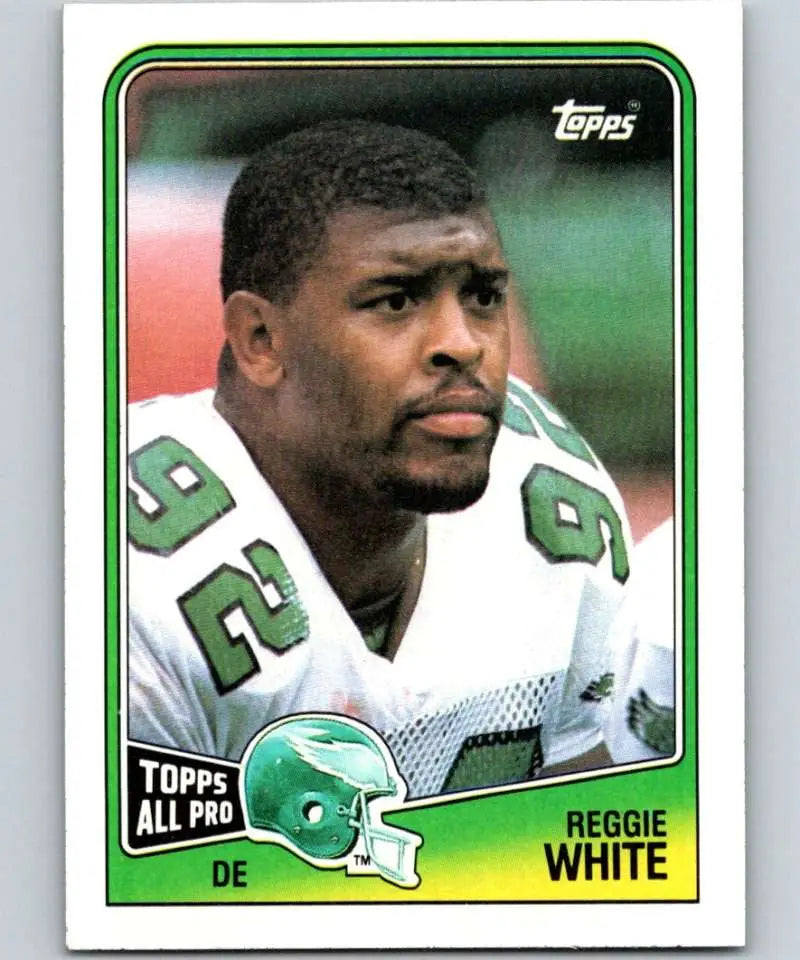 1988 Topps #241 Reggie White EX Excellent Philadelphia Eagles Football Card - Football Card Single