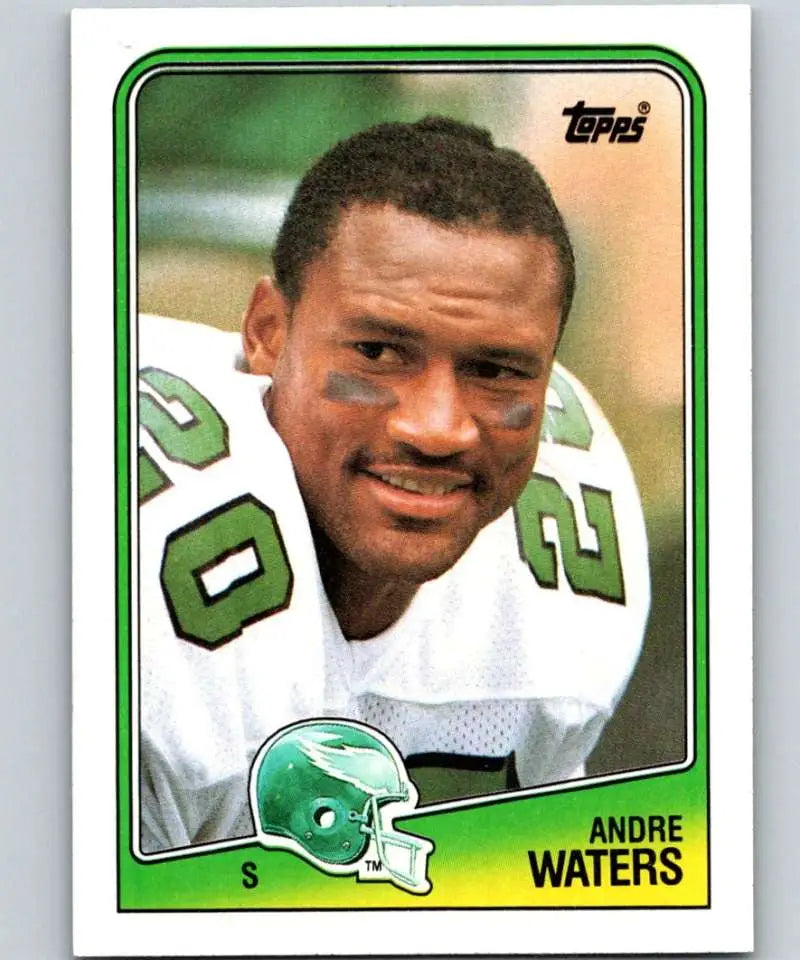 1988 Topps #246 Andre Waters EX Excellent Philadelphia Eagles Football Card - Football Card Single