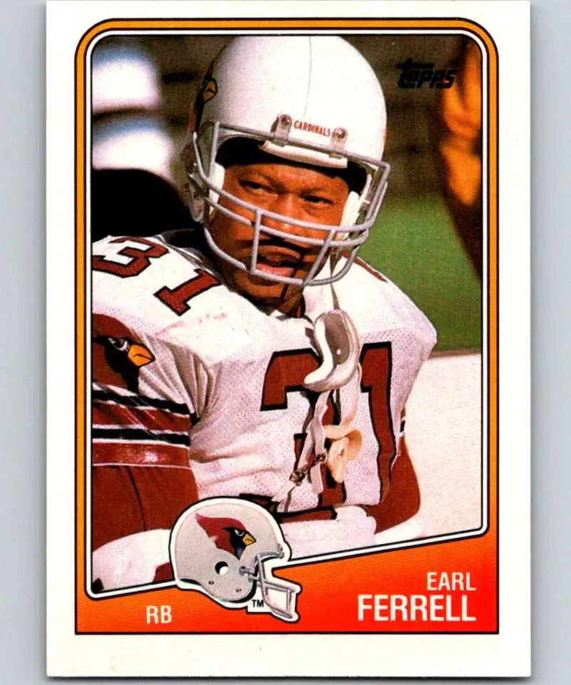 1988 Topps #251 Earl Ferrell EX Excellent Phoenix Cardinals Football Card - Football Card Single