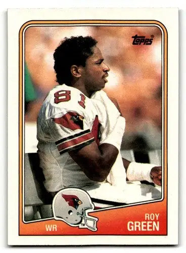 1988 Topps Roy Green Phoenix Cardinals football card, green phoenix cardinals collectible