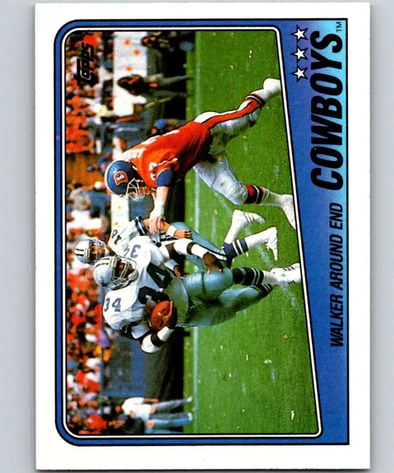 1988 Topps #259 Herschel Walker EX Excellent Dallas Cowboys Football Card - Football Card Single