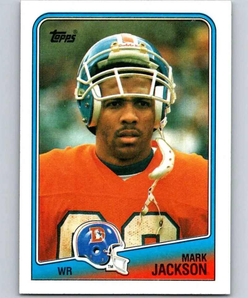 1988 Topps #26 Mark Jackson EX Excellent RC Rookie Denver Broncos Football Card - Football Card Single