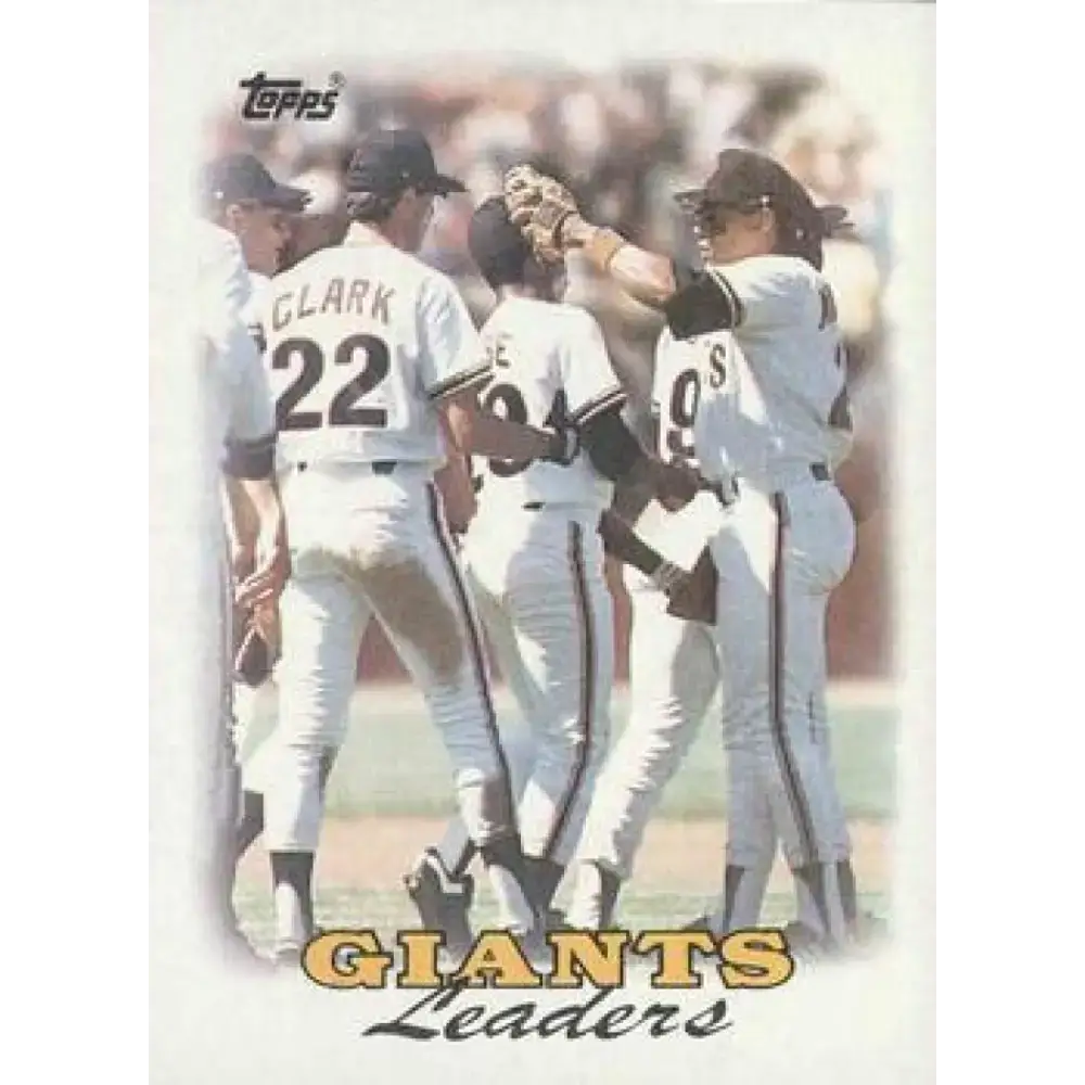 1988 Topps #261 Will Clark NM-MT San Francisco Giants Baseball Card - Baseball Card Single