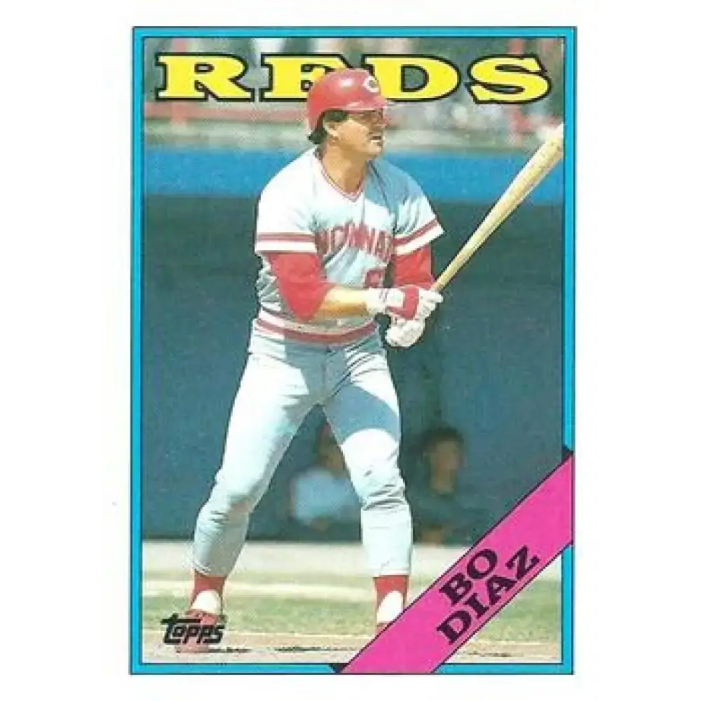 1988 Topps #265 Bo Diaz NM-MT Cincinnati Reds Baseball Card - Baseball Card Single