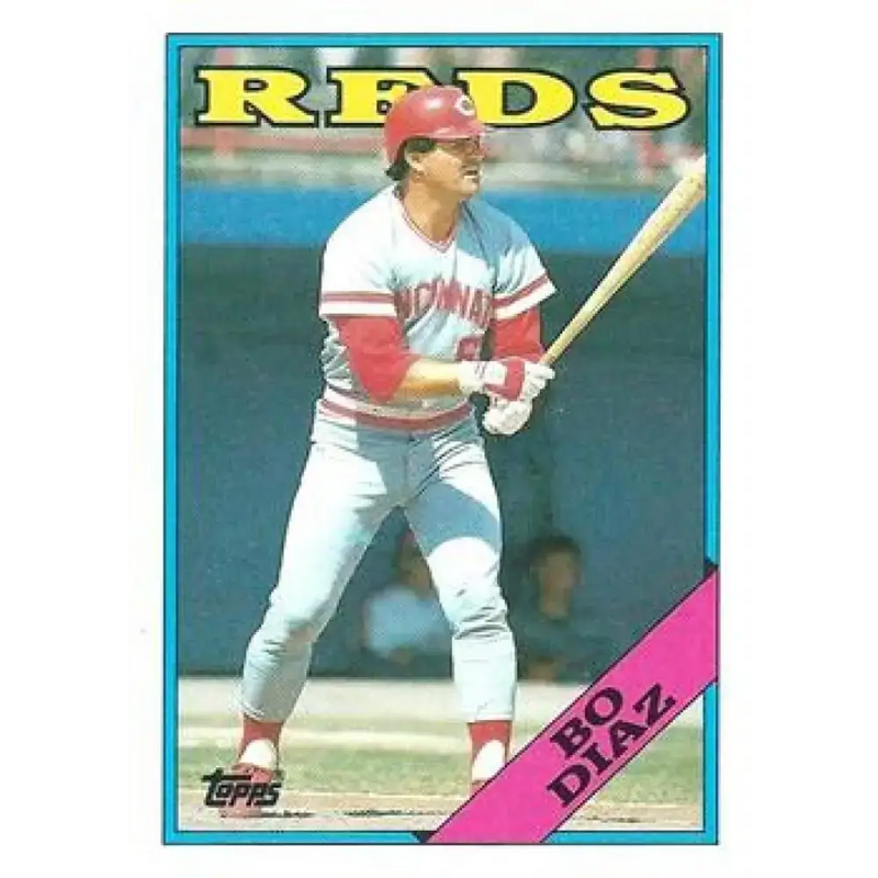 1988 Topps #265 Bo Diaz NM-MT Cincinnati Reds Baseball Card - Baseball Card Single