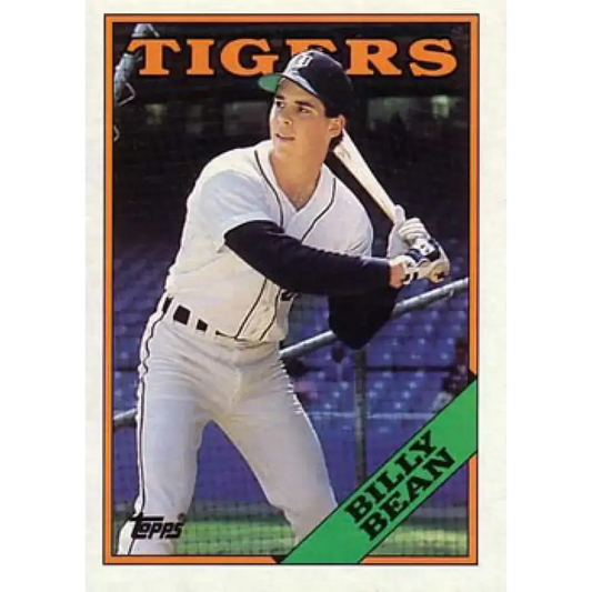 1988 Topps #267 Billy Bean NM-MT RC Rookie Detroit Tigers Baseball Card