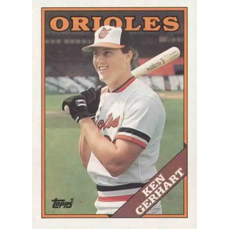 1988 Topps #271 Ken Gerhart NM-MT Baltimore Orioles Baseball Card - Baseball Card Single